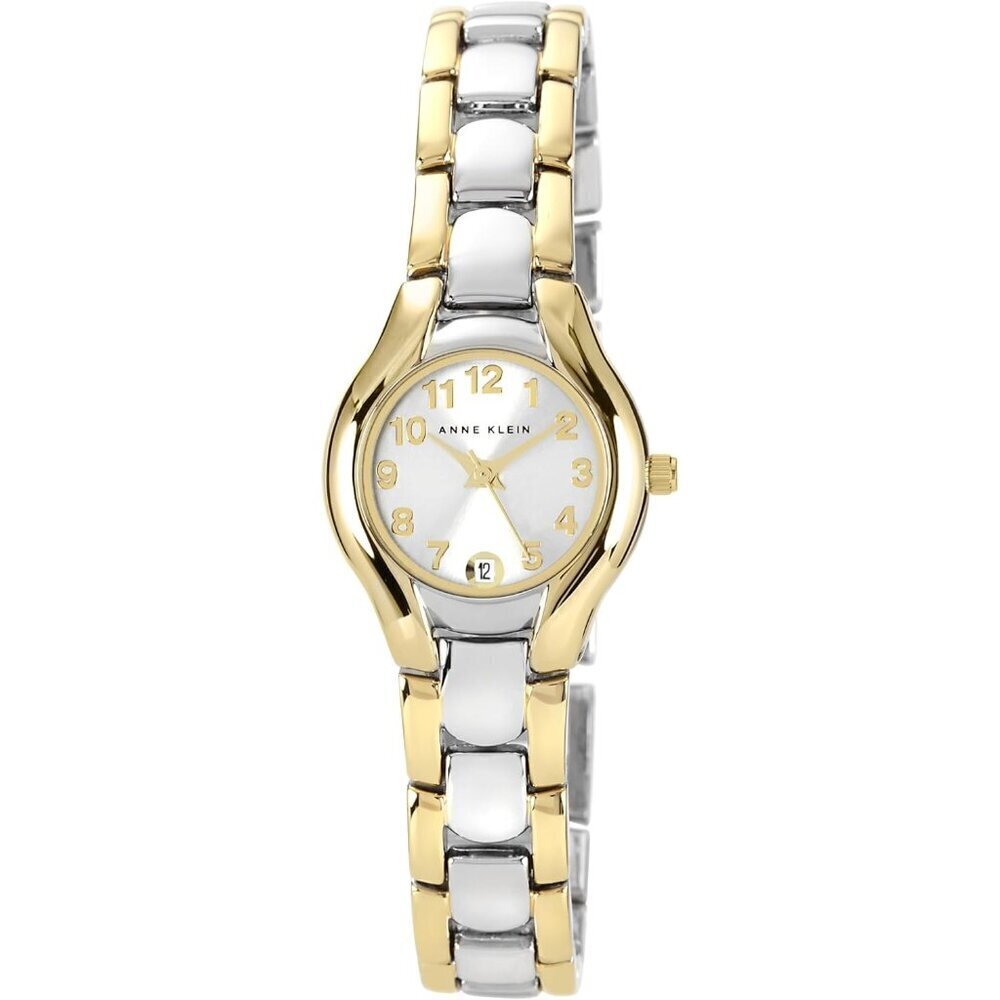 🆕Anne Klein Bracelet Watch Women Silver Date Function Jewelry-Clasp Watch